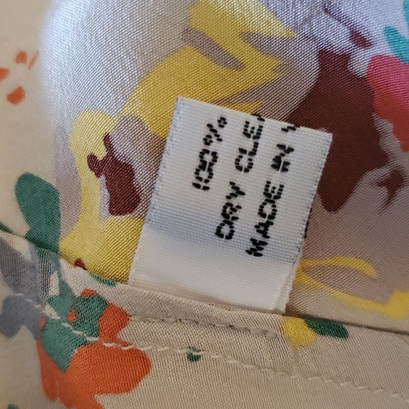 100% Silk Baraschi Floral Dress - Picture 7 of 11